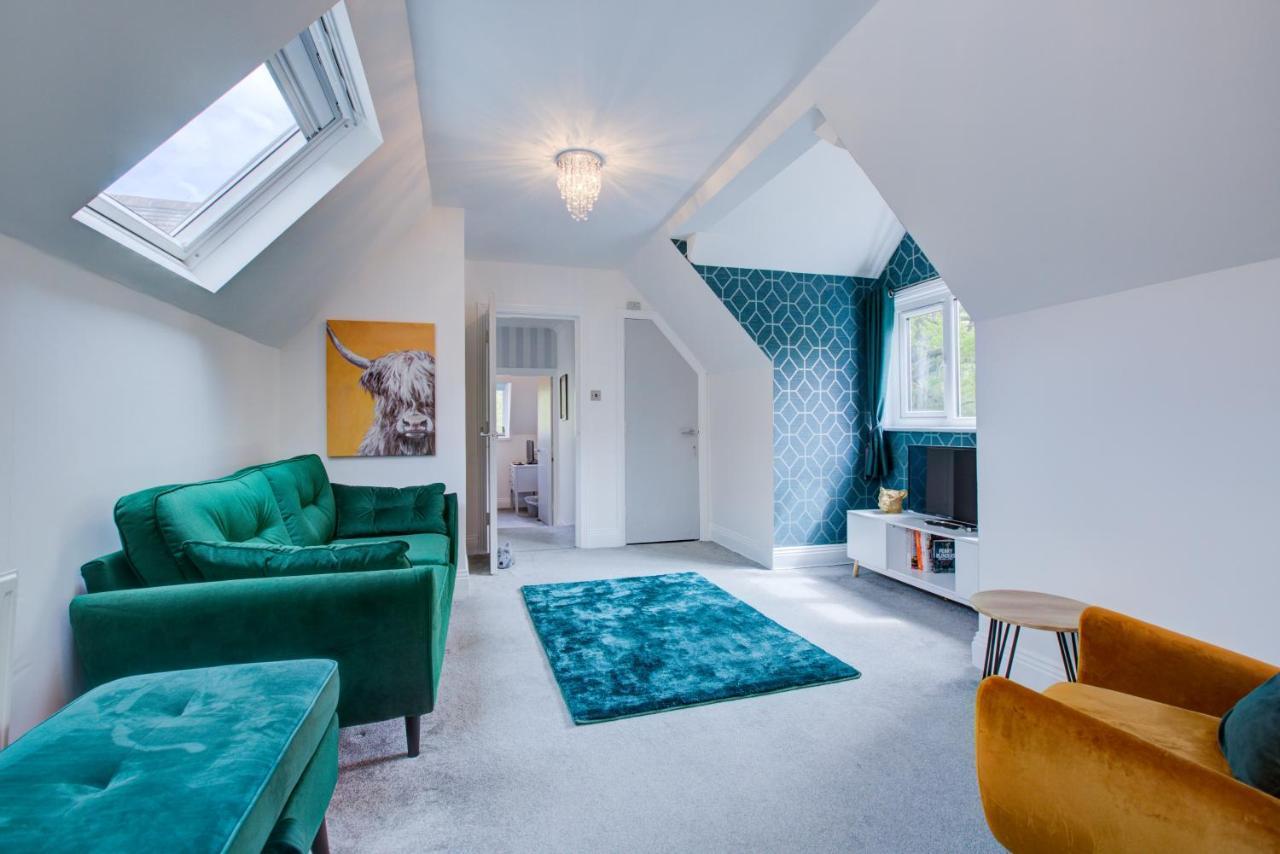 Luxury 3 Bedroom Apartment Close To Beach, Bournemouth & Meyrick Park Eksteriør billede