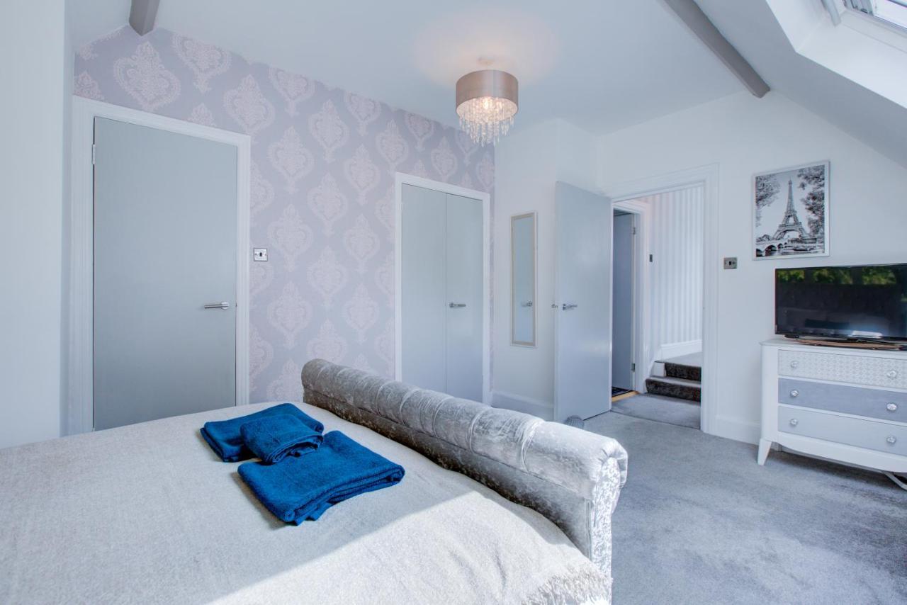 Luxury 3 Bedroom Apartment Close To Beach, Bournemouth & Meyrick Park Eksteriør billede